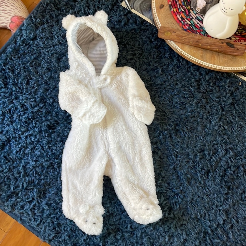 Sweet, Cozy Newborn Teddy Bear Suit